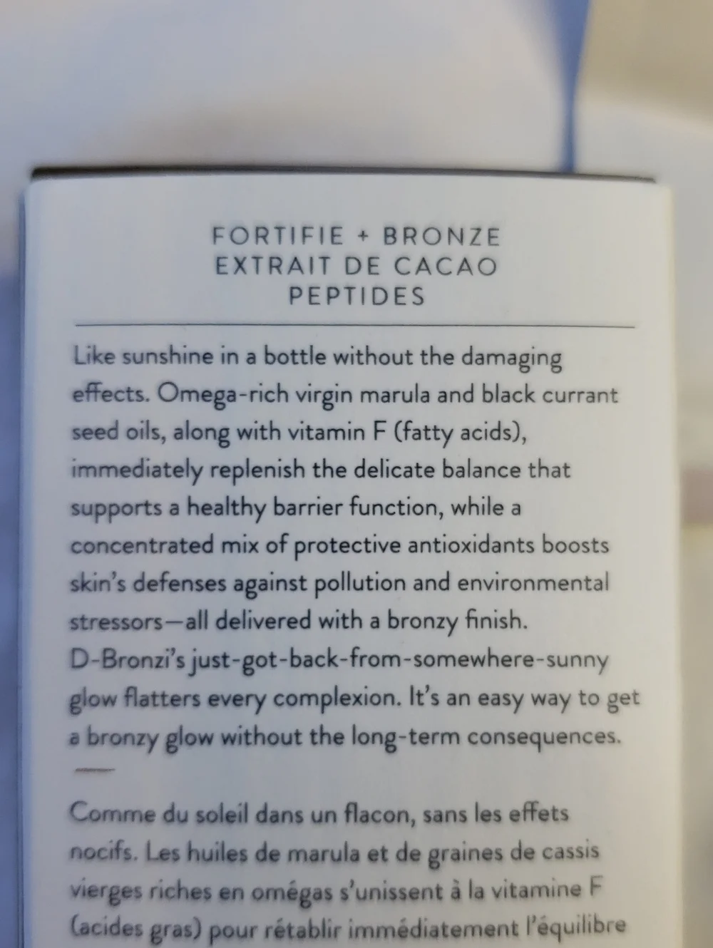 Drunk Elephant D-Bronzi Anti-Pollution Sunshine Drops  1 oz  30 ml Full Size